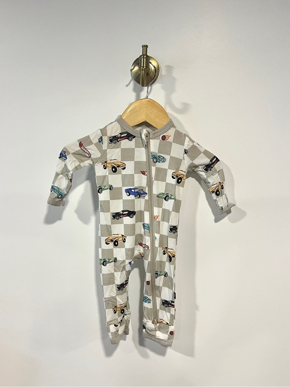 Kyte Baby x Hot Wheels Bamboo Zippy Romper